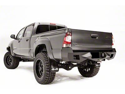 Fab Fours Vengeance Rear Bumper; Bare Steel (12-15 Tacoma)