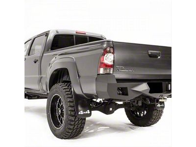 Fab Fours Vengeance Rear Bumper; Matte Black (12-15 Tacoma)