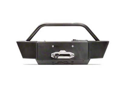 Fab Fours Small Frame Winch Mount; Matte Black (16-20 Titan XD)