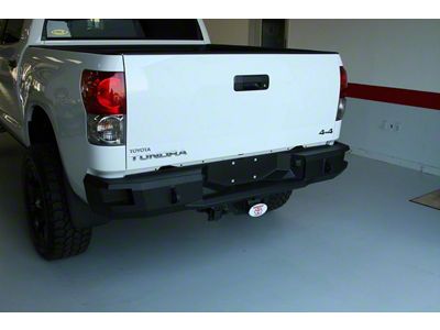 Fab Fours Premium Rear Bumper; Bare Steel (07-13 Tundra)