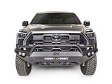 Fab Fours Vengeance Front Bumper with Pre-Runner Guard; Matte Black (22-26 Tundra)