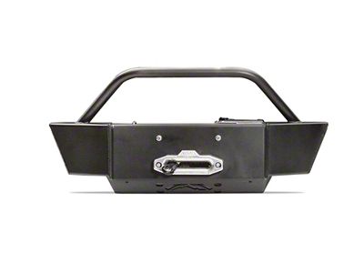Fab Fours Winch Mount; Matte Black (07-13 Tundra)