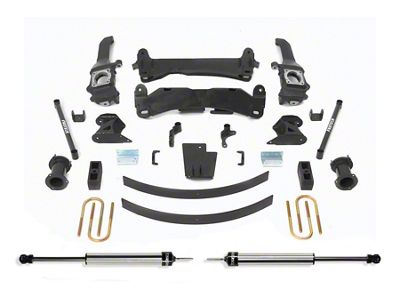 Fabtech 6-Inch Basic Suspension Lift Kit with Dirt Logic Shocks (05-14 6-Lug Tacoma)