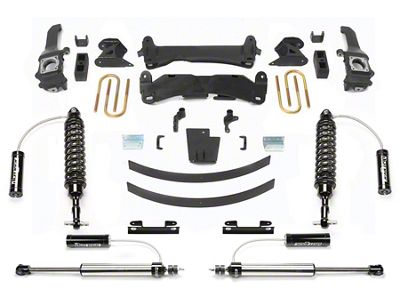 Fabtech 6-Inch Performance Suspension Lift Kit with Dirt Logic Reservoir Coil-Overs and Reservoir Shocks (16-23 Tacoma)
