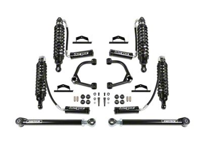 Fabtech 3-Inch Uniball Upper Control Arm Lift Kit with Dirt Logic 2.5 Reservoir Coil-Overs (21-25 Bronco 2-Door w/ Sasquatch Package)