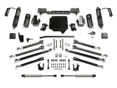 Fabtech 3-Inch Crawler Coil-Over Suspension Lift Kit with Dirt Logic Non-Reservoir Shocks (20-25 3.6L Jeep Gladiator JT)