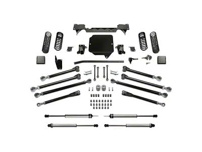 Fabtech 3-Inch Crawler Suspension Lift Kit with Dirt Logic 2.25 Shocks (20-25 3.6L Jeep Gladiator JT)