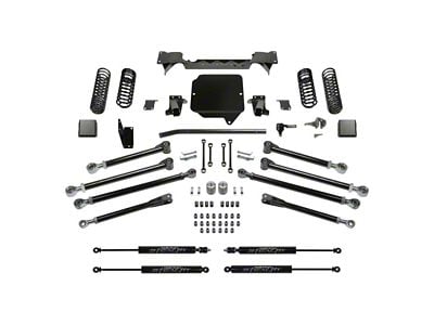 Fabtech 3-Inch Crawler Suspension Lift Kit with Stealth Shocks (20-25 3.6L Jeep Gladiator JT)