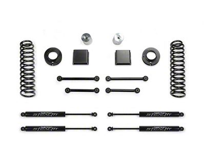 Fabtech 3-Inch Sport Suspension Lift Kit with Stealth Shocks (20-25 3.0L EcoDiesel Jeep Gladiator JT)