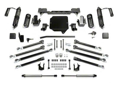 Fabtech 5-Inch Crawler Coil-Over Suspension Lift Kit with Dirt Logic Non-Reservoir Shocks (20-25 3.6L Jeep Gladiator JT)