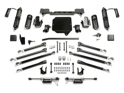 Fabtech 5-Inch Crawler Coil-Over Suspension Lift Kit with Dirt Logic Reservoir Shocks (20-25 3.6L Jeep Gladiator JT)