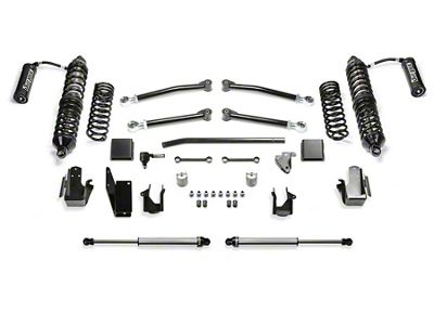 Fabtech 5-Inch Trail Suspension Lift Kit with Front Dirt Logic 2.5 Reservoir Coil-Overs and Rear Dirt Logic 2.25 Shocks (20-25 3.0L EcoDiesel Jeep Gladiator JT)