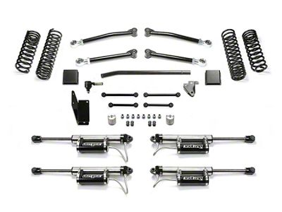 Fabtech 5-Inch Trail Suspension Lift Kit with Dirt Logic 2.25 Reservoir Shocks (20-25 3.6L Jeep Gladiator JT)