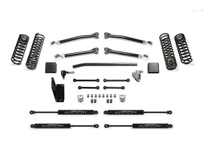 Fabtech 5-Inch Trail Suspension Lift Kit with Stealth Shocks (20-25 3.6L Jeep Gladiator JT)