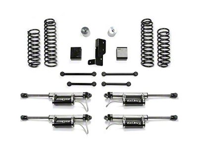 Fabtech 3-Inch Sport Suspension Lift Kit with Dirt Logic 2.25 Reservoir Shocks (20-25 3.0L EcoDiesel Jeep Wrangler JL; 21-25 Jeep Wrangler JL Rubicon 392)