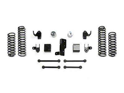 Fabtech 3-Inch Sport Suspension Lift Kit with Shock Extensions (20-25 3.0L EcoDiesel Jeep Wrangler JL; 21-25 Jeep Wrangler JL Rubicon 392)