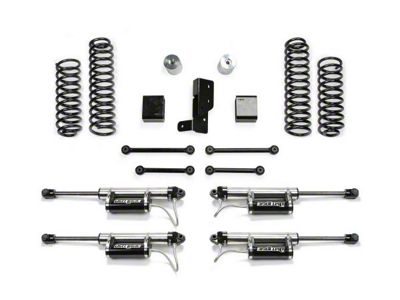 Fabtech 3-Inch Sport Suspension Lift Kit with Dirt Logic 2.25 Reservoir Shocks (21-25 Jeep Wrangler JL 4xe)