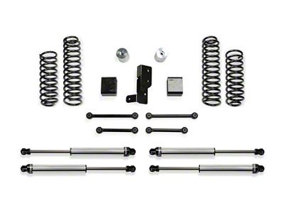 Fabtech 3-Inch Sport Suspension Lift Kit with Dirt Logic 2.25 Shocks (18-25 Jeep Wrangler JL 4-Door, Excluding 4xe & Rubicon 392)