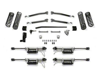Fabtech 5-Inch Trail Suspension Lift Kit with Dirt Logic 2.25 Reservoir Shocks (20-23 3.0L EcoDiesel Jeep Wrangler JL)