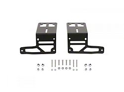 Fabtech Fixed Cowl Light Mounts (18-25 Jeep Wrangler JL, Excluding 4xe & Rubicon 392)