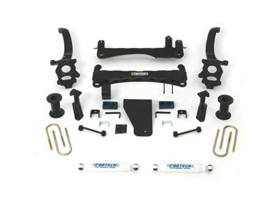 Fabtech 6-Inch Basic Suspension Lift Kit with Performance Shocks (14-17 4WD Titan, Excluding PRO-4X)