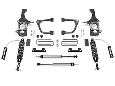 Fabtech 2-Inch Uniball Upper Control Arm Lift System with Dirt Logic 2.5 Reservoir Coil-Overs and Dirt Logic 2.25 Shocks (16-21 Tundra TRD Pro)