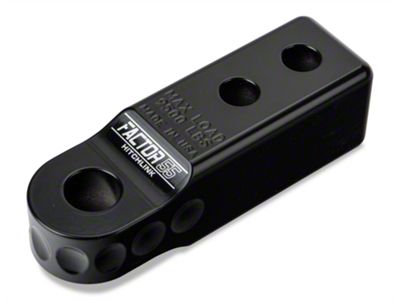 Factor 55 Aluminum Hitchlink 2.0; Black