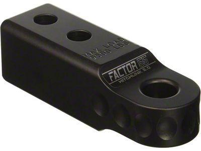 Factor 55 Aluminum Hitchlink 2.0; Black