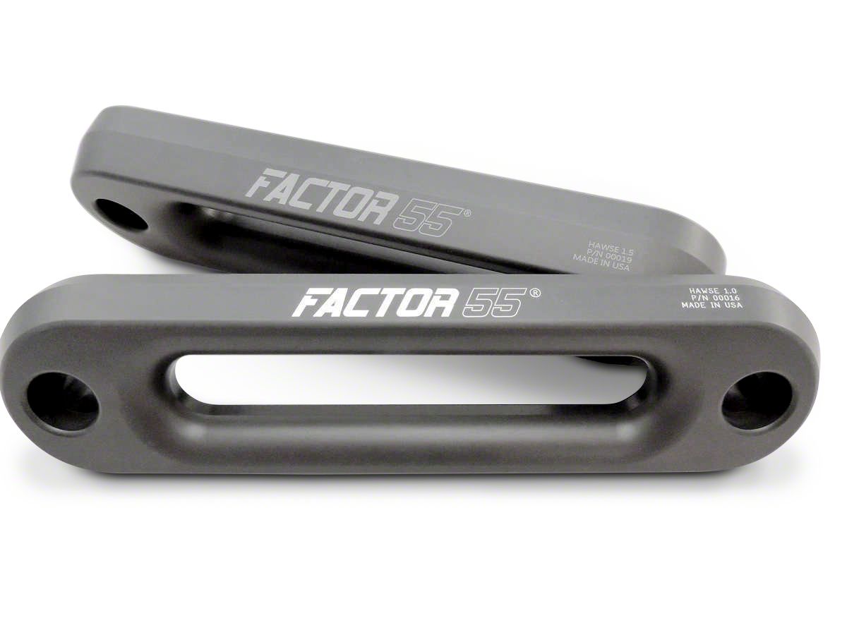 Factor 55 Jeep Wrangler Hawse Fairlead; 1.50-Inch 19