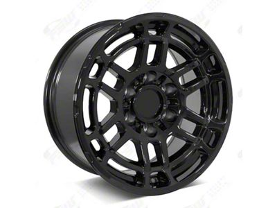 2022 Flow Forged Tac Pro Style Gloss Black 6-Lug Wheel; 22x9; 0mm Offset (10-24 4Runner)