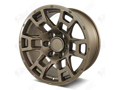2021 4TR Pro Style Matte Bronze 6-Lug Wheel; 22x9; 0mm Offset (10-24 4Runner)