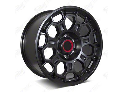 Honeycomb Pro Style Satin Black 6-Lug Wheel; 18x9; 12mm Offset (10-24 4Runner)