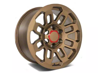 Factory Style Wheels Pro Style Matte Bronze 6-Lug Wheel; 17x8; 0mm Offset (10-24 4Runner)