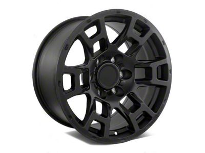 2021 Flow Forged 4TR Pro Style Satin Black 6-Lug Wheel; 17x8.5; 0mm Offset (25-26 4Runner)