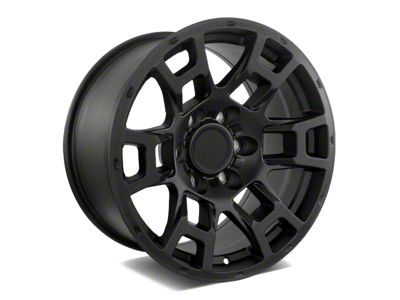 2021 Flow Forged 4TR Pro Style Satin Black 6-Lug Wheel; 20x9; -12mm Offset (25-26 4Runner)
