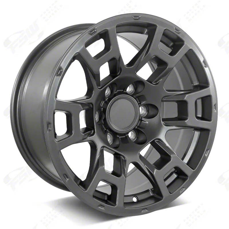 Tacoma 2021 4TR Pro Style Gunmetal 6-Lug Wheel; 22x9; 0mm Offset (24-26 ...