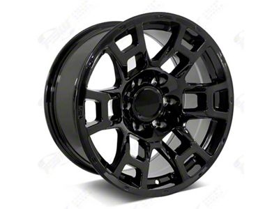 Factory Style Wheels 2021 4TR Pro Style Gloss Black 6-Lug Wheel; 22x9; 0mm Offset (22-25 Tundra)