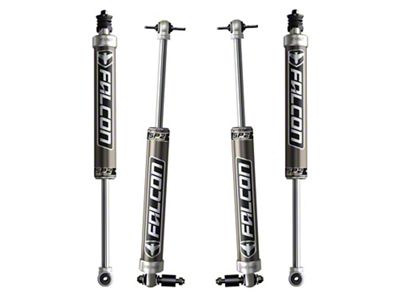 Falcon Shocks SP2 2.1 Monotube Front and Rear Shocks for 4 to 6-Inch Lift (07-18 Jeep Wrangler JK 2-Door)
