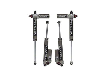 Falcon Shocks SP2 3.3 Fast Adjust Piggyback Front and Rear Shocks for 5 to 6-Inch Lift (07-18 Jeep Wrangler JK 2-Door)