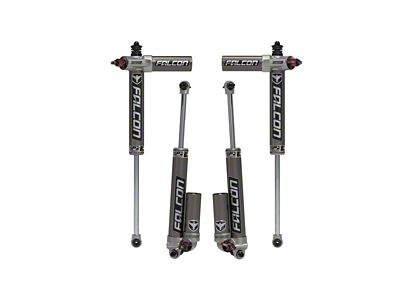 Falcon Shocks SP2 3.3 Fast Adjust Piggyback Front and Rear Shocks for 1.50 to 2.50-Inch Lift (07-18 Jeep Wrangler JK 4-Door)
