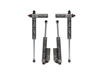 Falcon Shocks SP2 3.3 Fast Adjust Piggyback Front and Rear Shocks for 3 to 4.50-Inch Lift (07-18 Jeep Wrangler JK 2-Door)