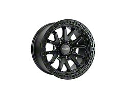 Falcon Wheels TC3 Series Matte Black 6-Lug Wheel; 17x9; -10mm Offset (05-15 Tacoma)