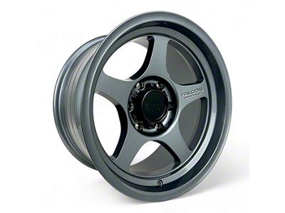 Falcon Wheels T2 Series Gloss Gunmetal 6-Lug Wheel; 17x9; -12mm Offset (03-09 4Runner)