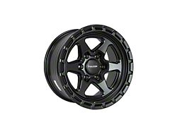 Falcon Wheels TC2 Series Matte Black 6-Lug Wheel; 17x9; -12mm Offset (10-24 4Runner)