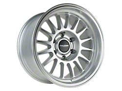 Falcon Wheels TX2 Stratos Series Full Silver with Machined Face and Lip 6-Lug Wheel; 17x9; -12mm Offset (10-24 4Runner)