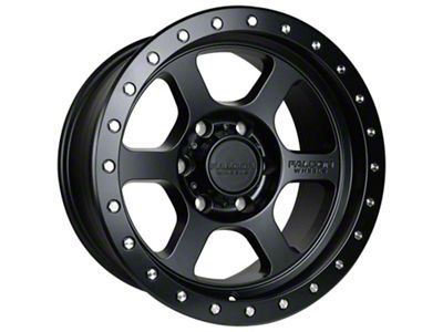Falcon Wheels T1 Series Full Matte Black 6-Lug Wheel; 20x9; 0mm Offset (21-25 Bronco, Excluding Raptor)