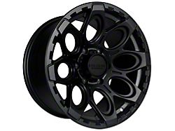 Falcon Wheels T6 Series Full Matte Black 6-Lug Wheel; 17x9; -12mm Offset (21-26 Bronco, Excluding Raptor)