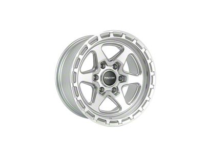 Falcon Wheels TC2 Series Silver Machined Face 6-Lug Wheel; 17x9; -12mm Offset (16-23 Tacoma)