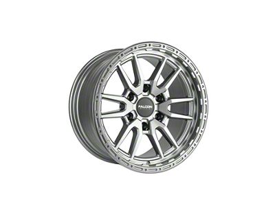 Falcon Wheels TC4 Series Matte Black 6-Lug Wheel; 17x9; 0mm Offset (16-23 Tacoma)