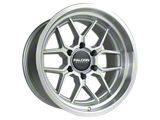 Falcon Wheels TX1 Apollo Series Full Silver with Machined Face 6-Lug Wheel; 17x9; -38mm Offset (24-26 Tacoma)